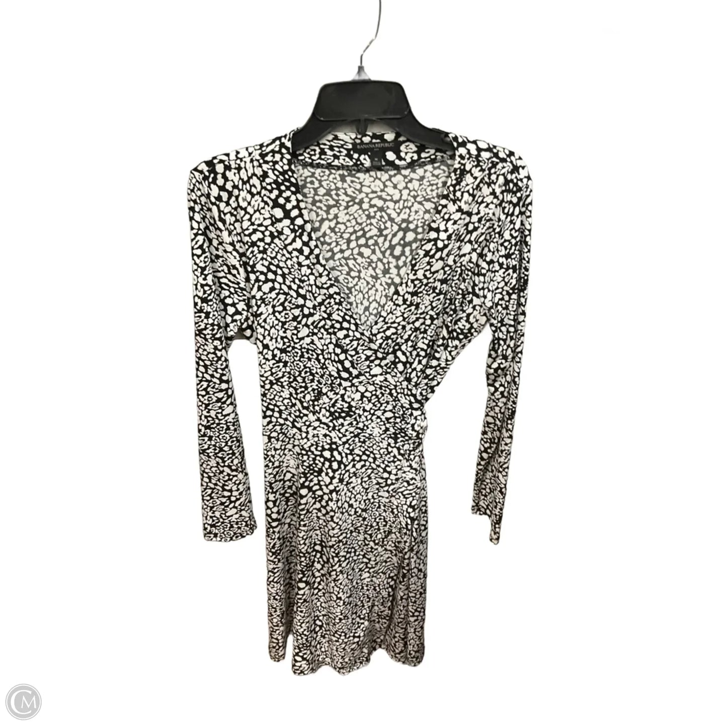 Dress Casual Midi By Banana Republic In Animal Print, Size: M