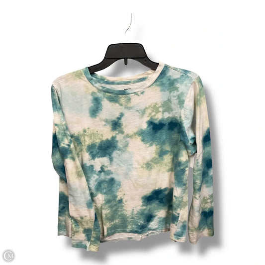 Top Long Sleeve By Sonoma In Tie Dye Print, Size: L