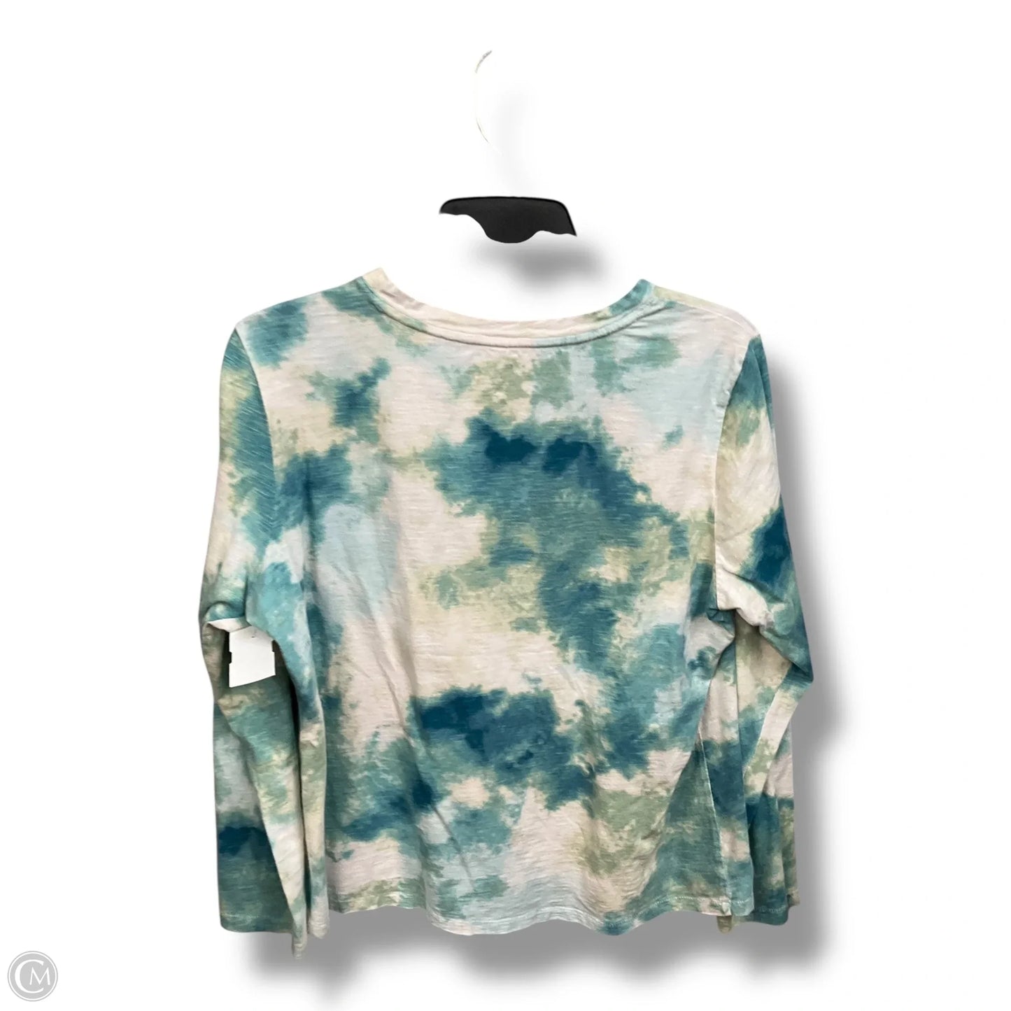 Top Long Sleeve By Sonoma In Tie Dye Print, Size: L