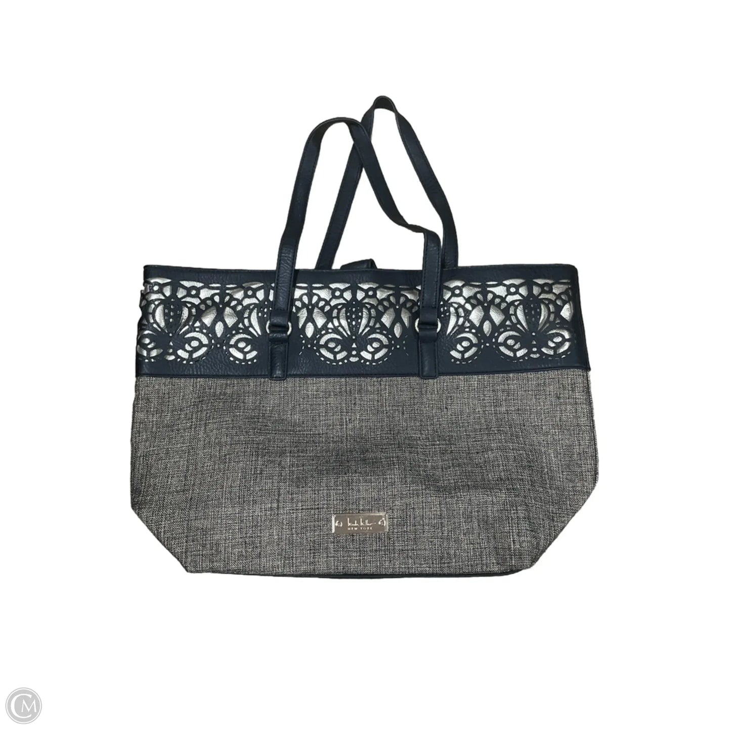 Tote Leather By Nicole Miller, Size: Large