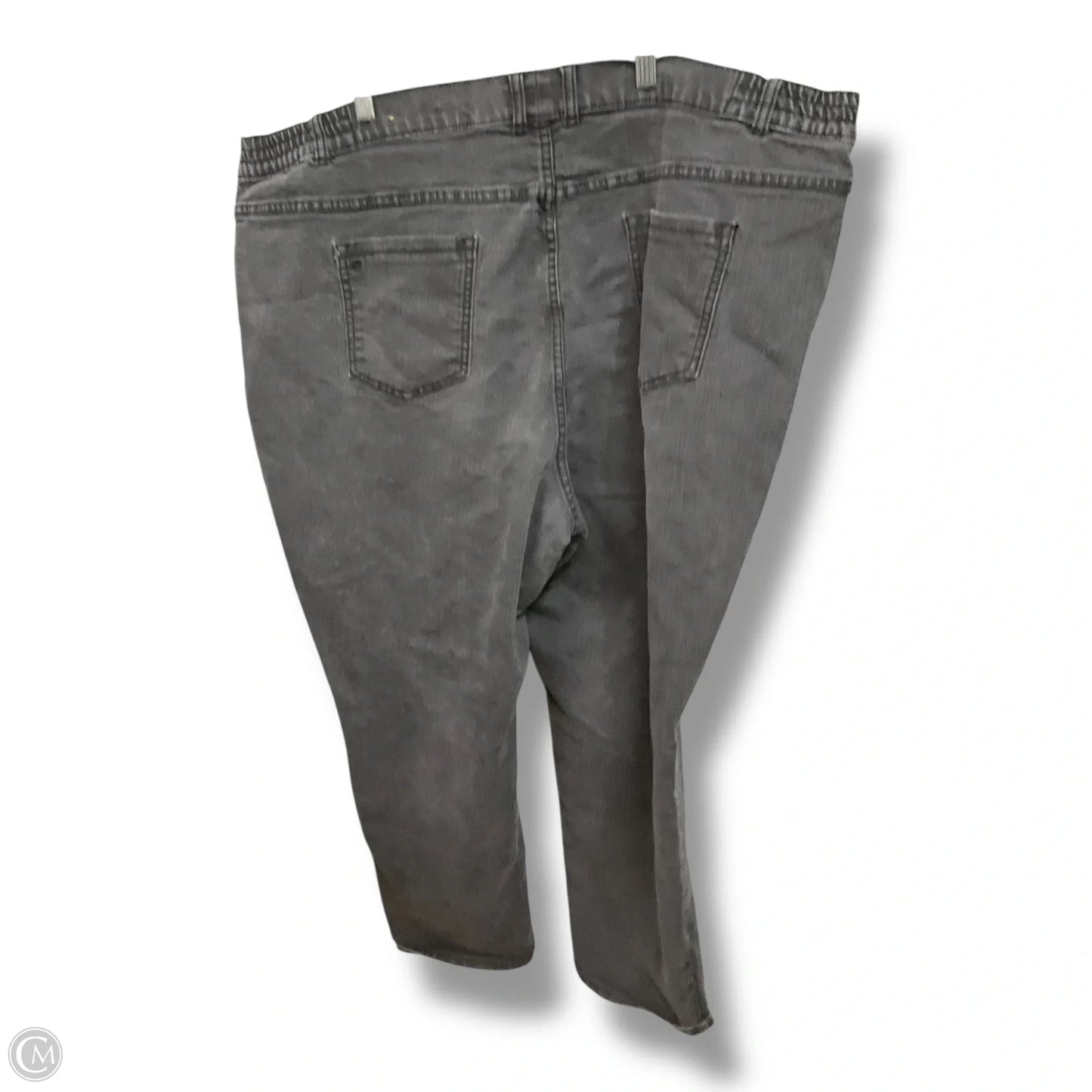 Jeans Flared By Cmc In Black Denim, Size: 4x