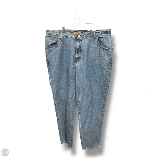 Jeans Flared By Cmc In Blue Denim, Size: 4x