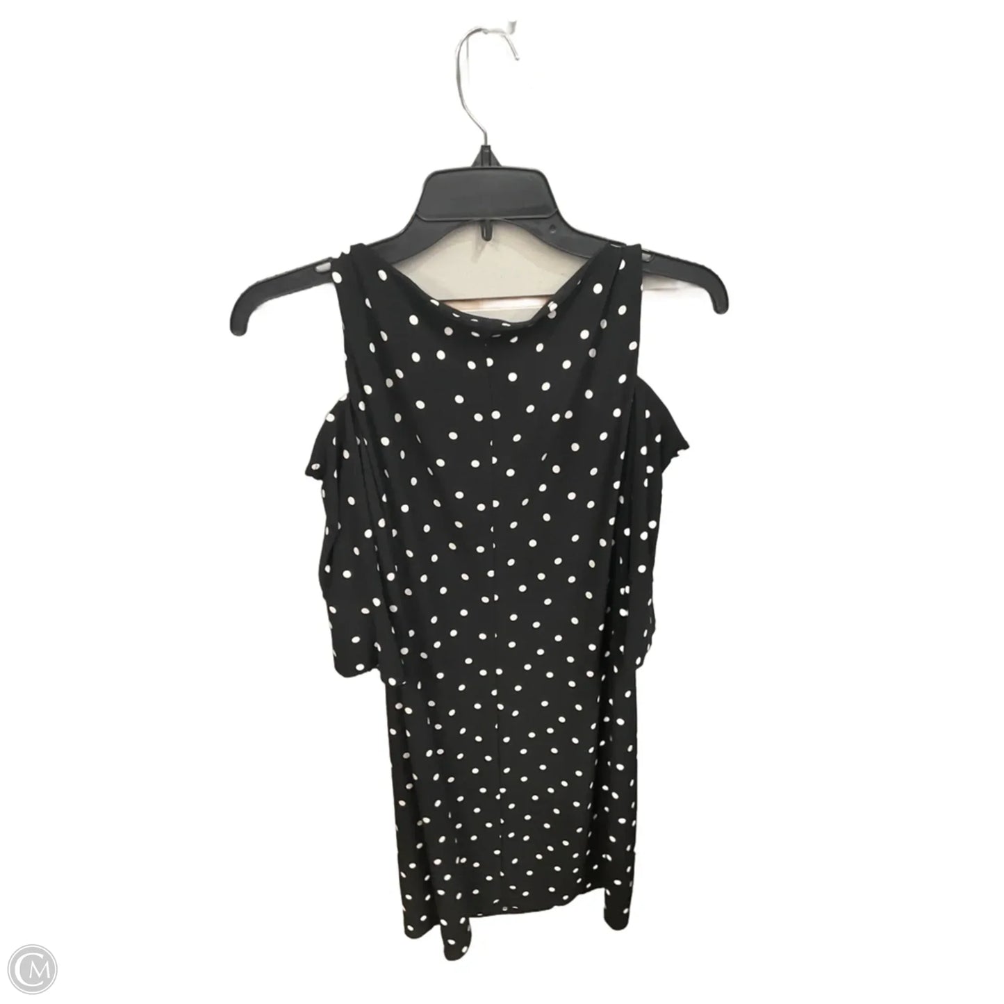 Dress Casual Short By Chaps In Polkadot Pattern, Size: S