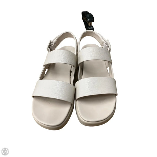 Sandals Flats By Naturalizer In Cream, Size: 8