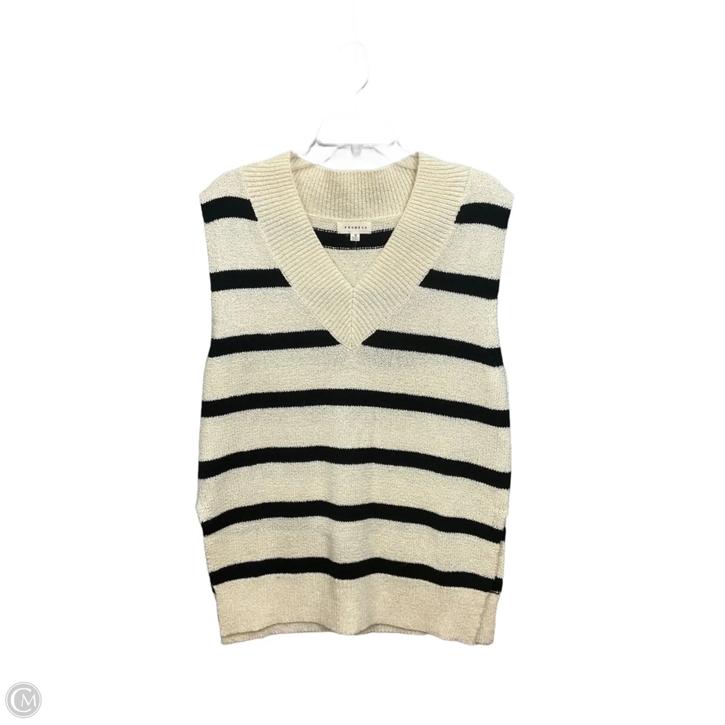 Top Sleeveless By Promesa In Cream, Size: S