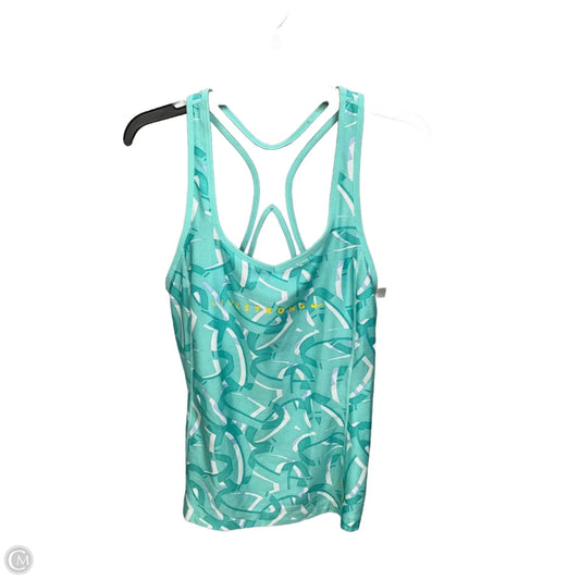 Athletic Tank Top By Nike Apparel In Multi-colored, Size: L