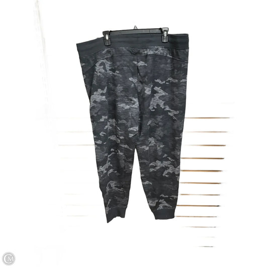 Athletic Pants By Athletic Works In Camouflage Print, Size: Xl