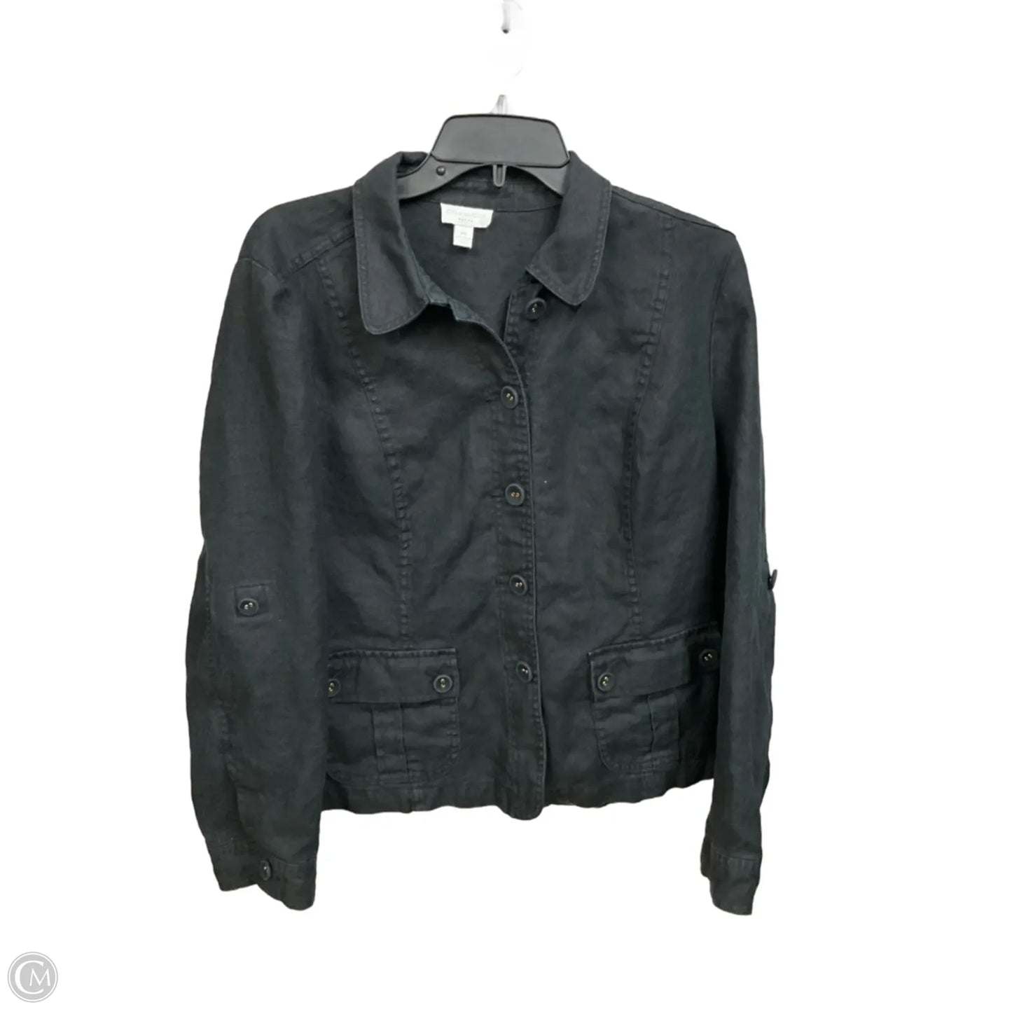Jacket Other By Charter Club In Black, Size: Lp