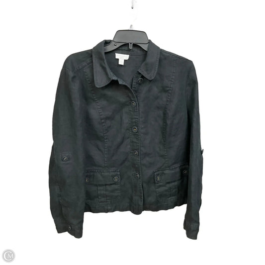 Jacket Other By Charter Club In Black, Size: Lp