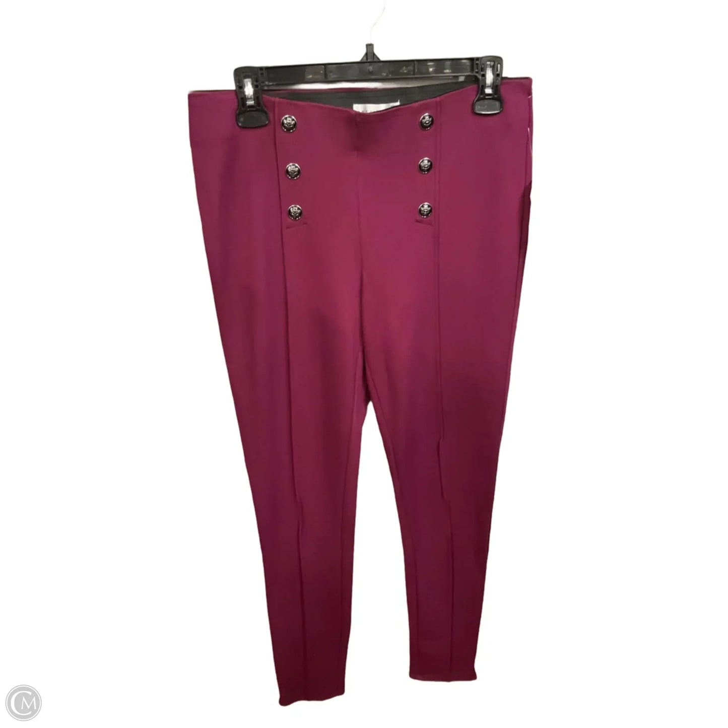 Pants Leggings By Retrology In Maroon, Size: 8