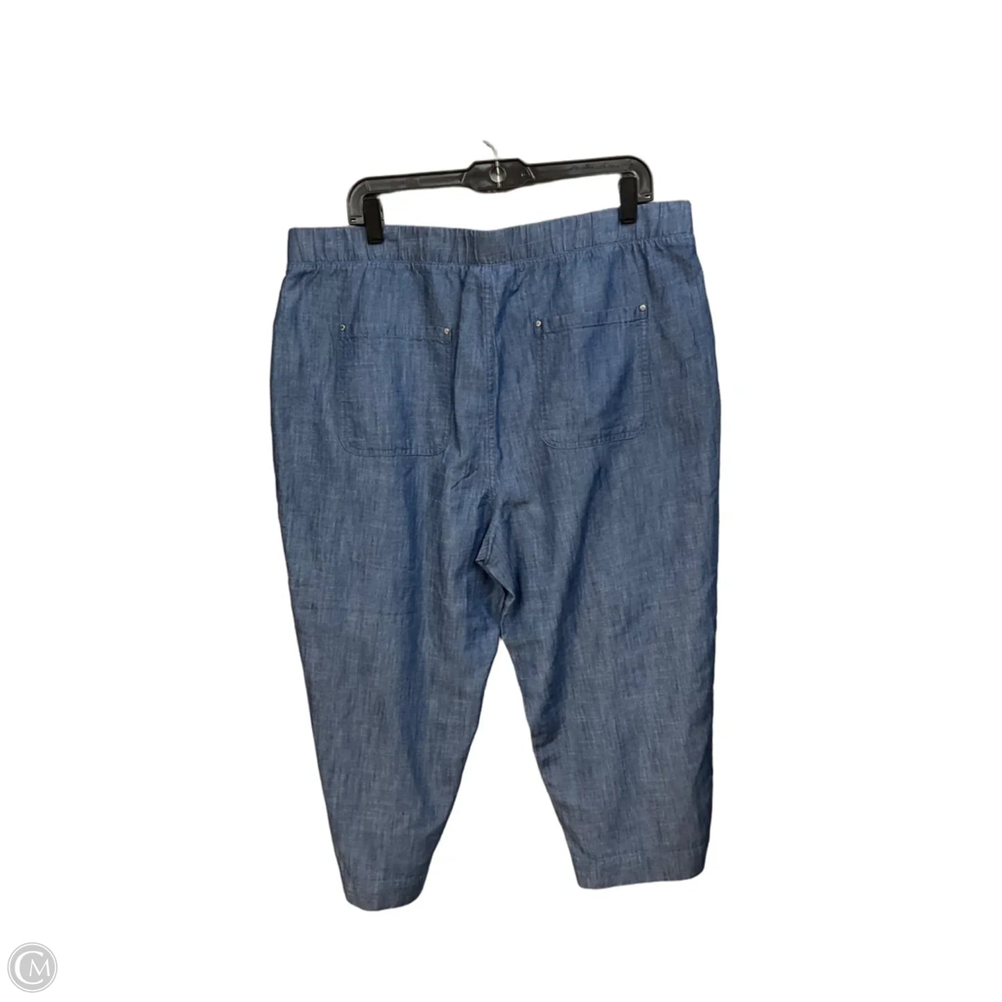 Capris By Chicos In Blue, Size: 12