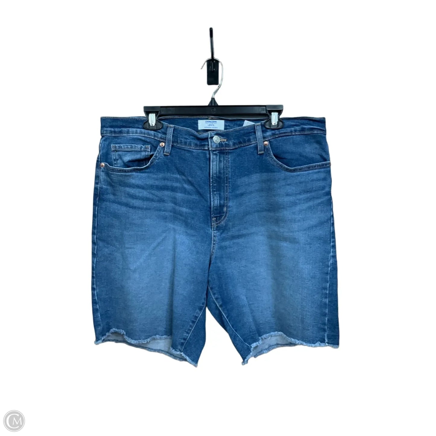 Shorts By Levis In Blue Denim, Size: 18