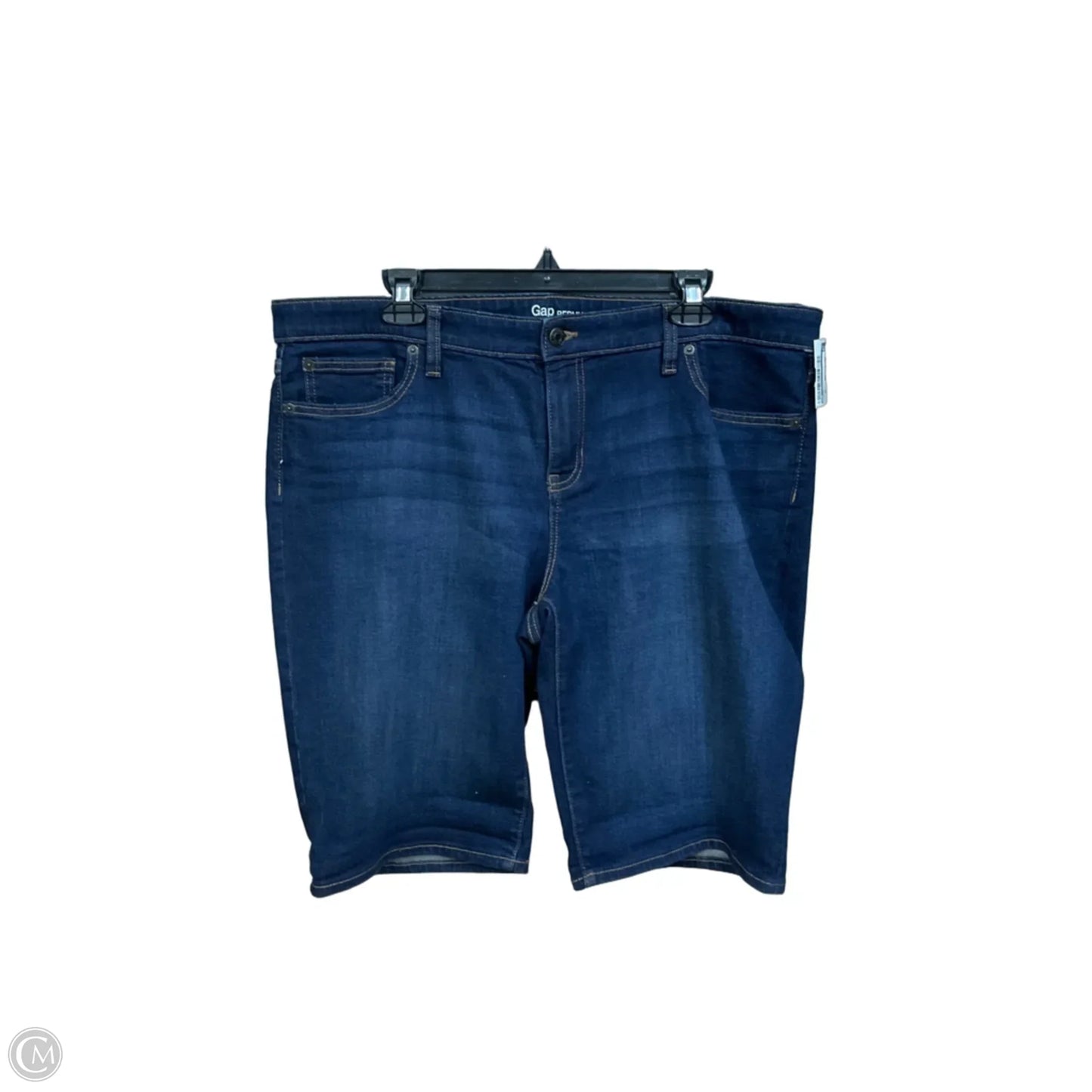 Shorts By Gap In Blue Denim, Size: 16
