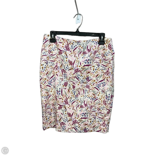 Skirt Midi By Ann Taylor In Multi-colored, Size: 6