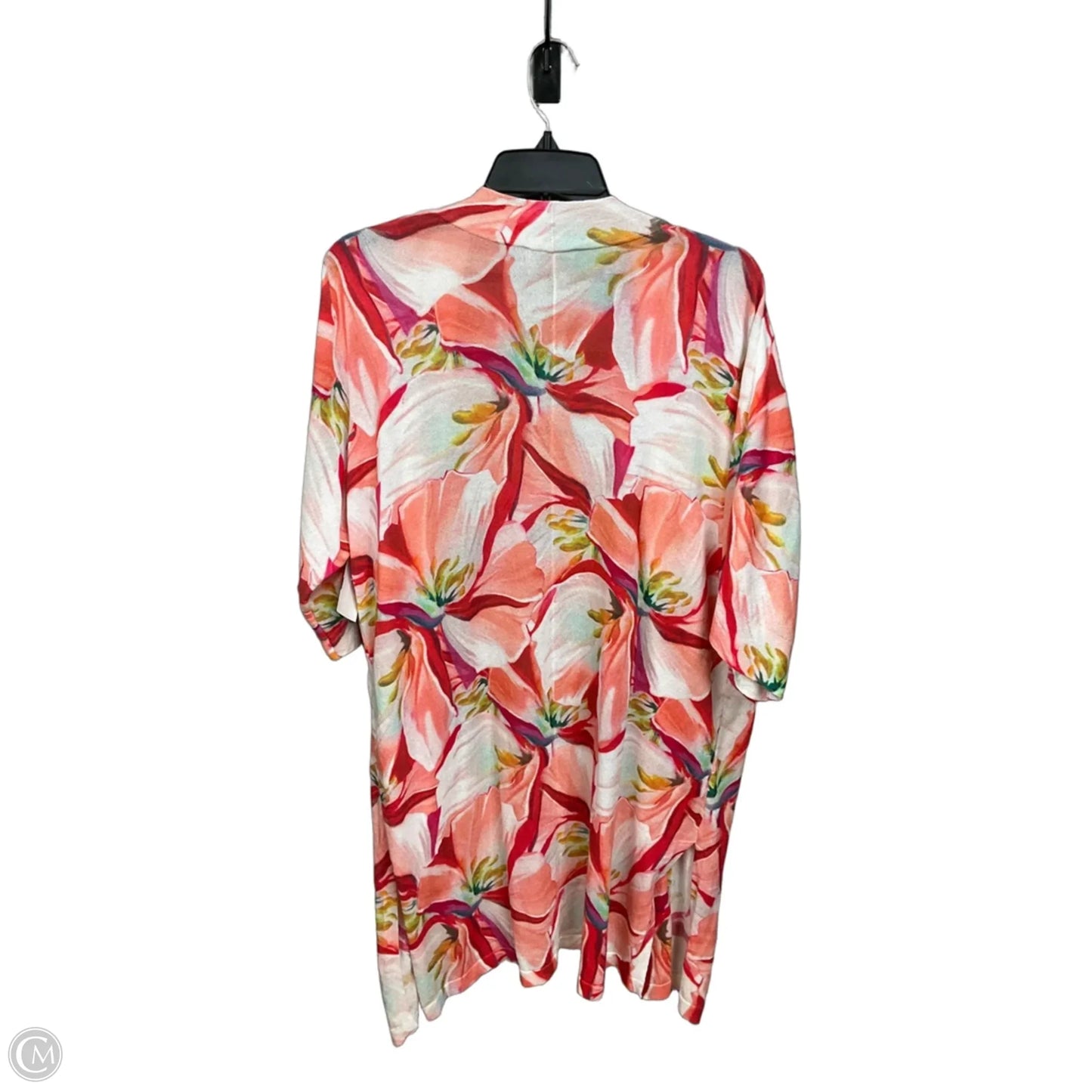 Kimono By Chicos In Floral Print, Size: M