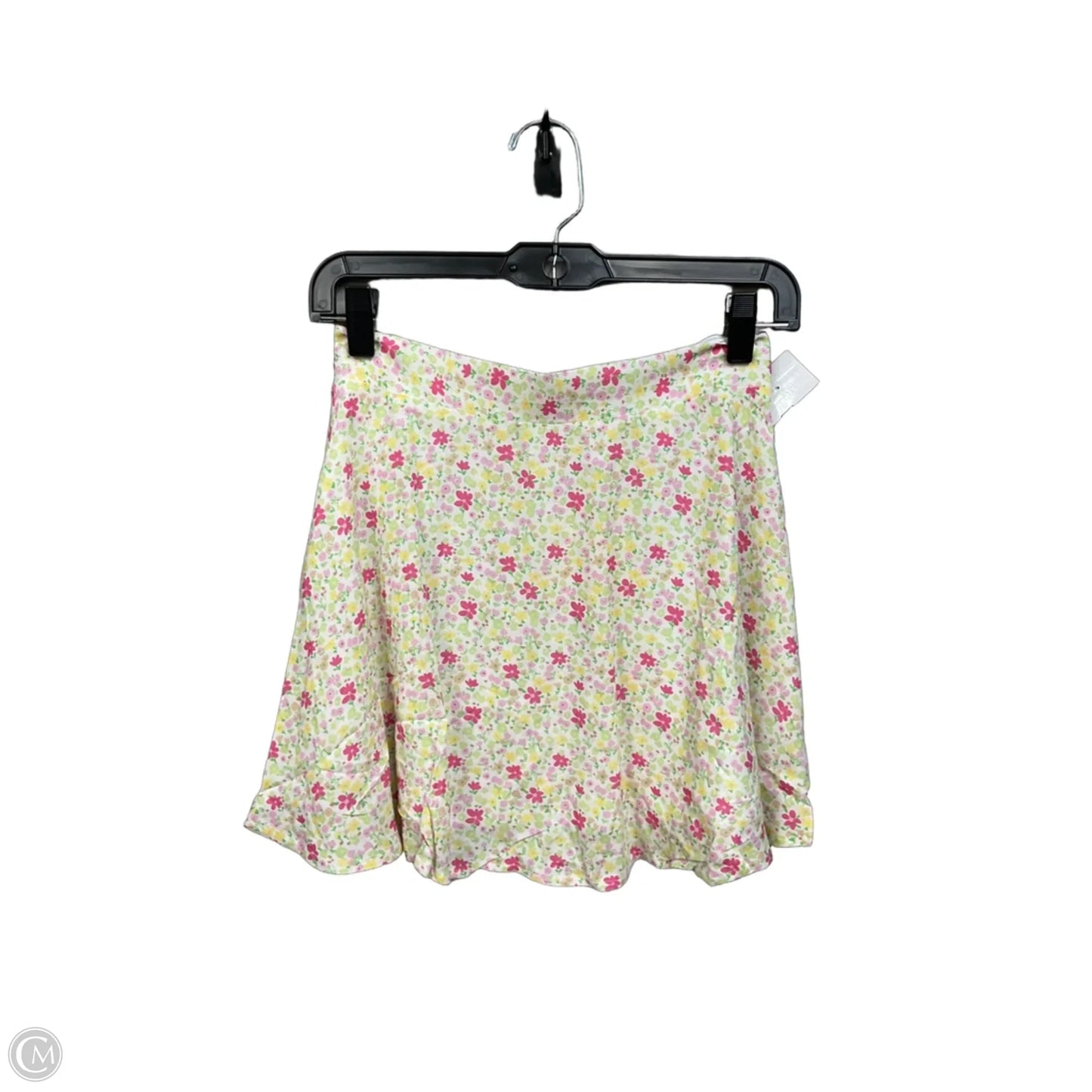 Skirt Mini & Short By Charlie Holiday In Floral Print, Size: 4