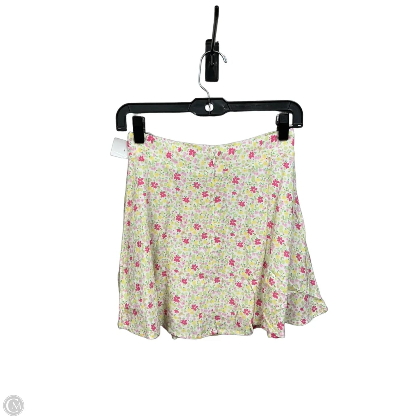 Skirt Mini & Short By Charlie Holiday In Floral Print, Size: 4