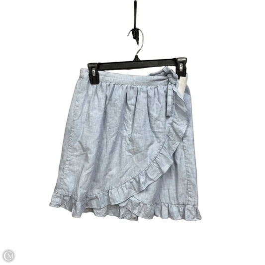 Skirt Mini & Short By Madewell In Blue, Size: 0
