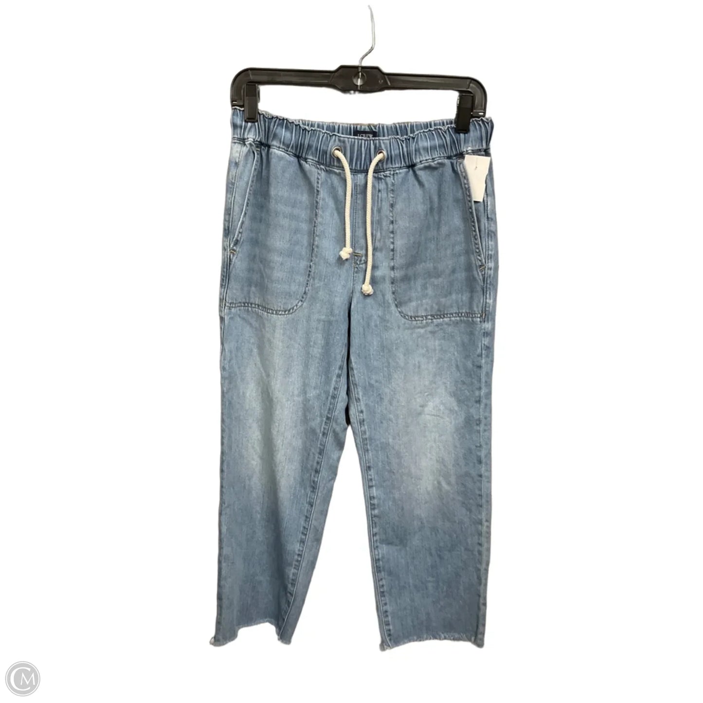 Jeans Cropped By J. Crew In Blue Denim, Size: 0