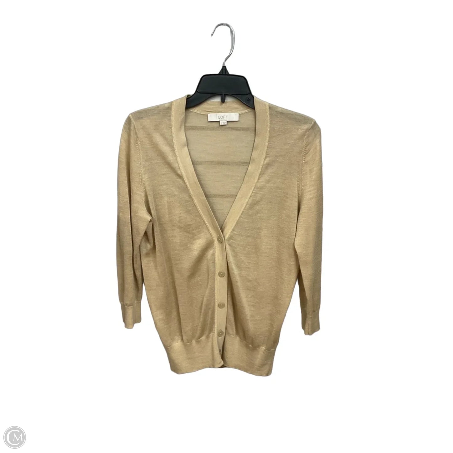 Cardigan By Loft In Beige, Size: M