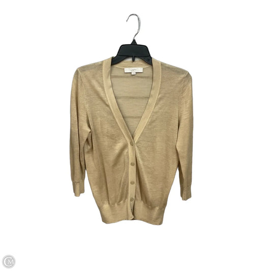 Cardigan By Loft In Beige, Size: M