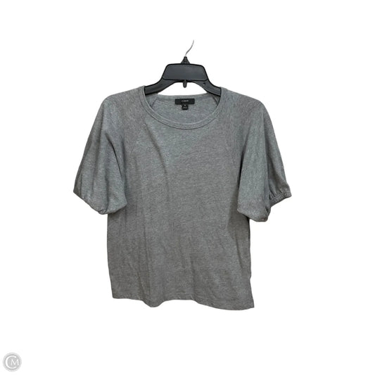 Top Short Sleeve Basic By J. Crew In Grey, Size: S