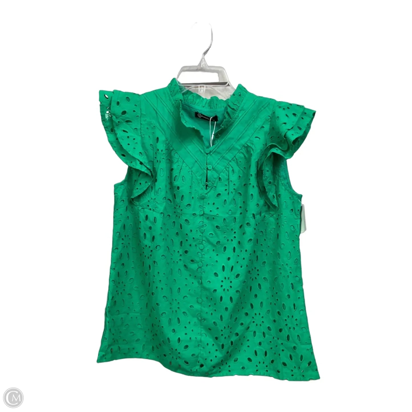 Top Sleeveless By Prettygarden In Green, Size: S