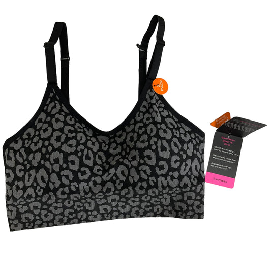 Black & Grey Athletic Bra Rbx, Size Xl