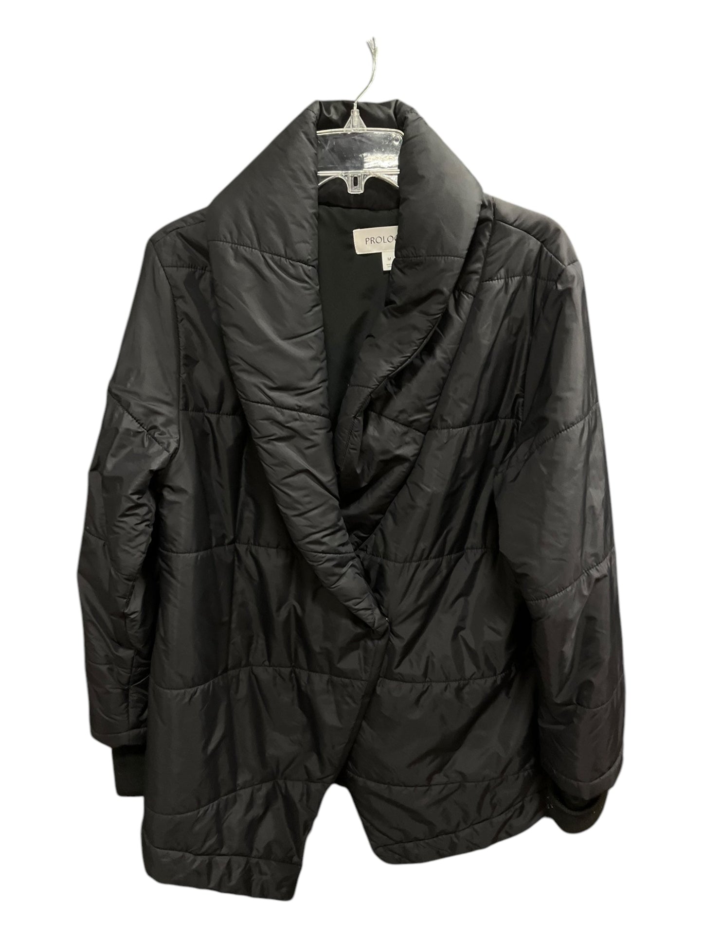 Jacket Puffer & Quilted By Prologue In Black, Size: M