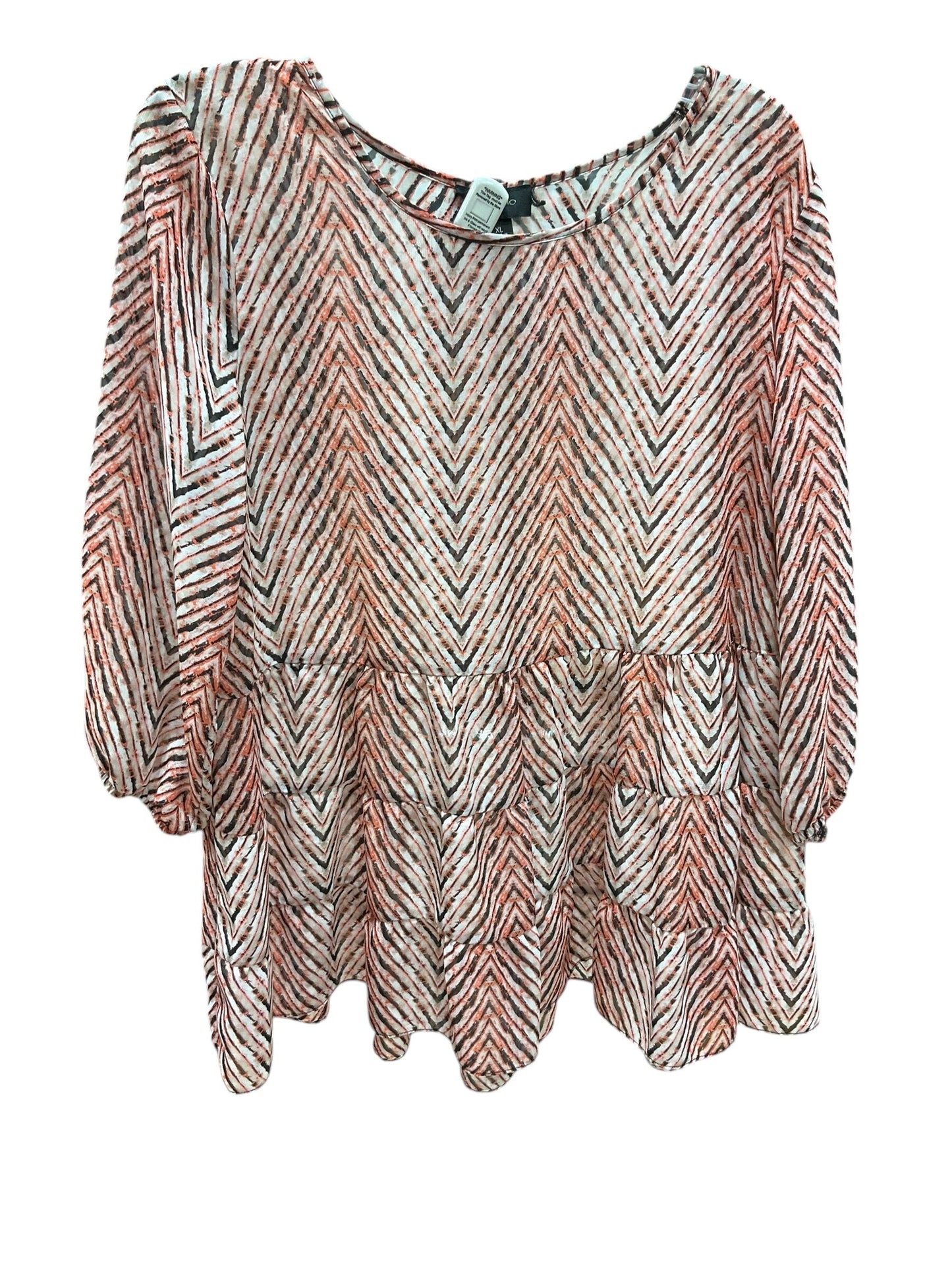 Top 3/4 Sleeve By Ab Studio  Size: Xl