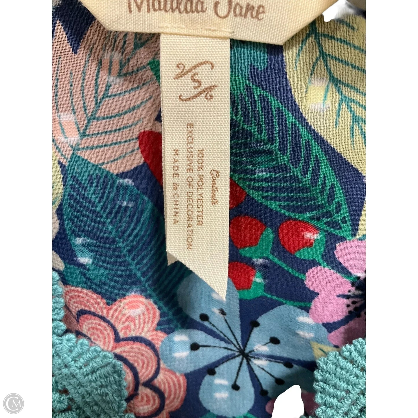 Top Long Sleeve By Matilda Jane In Floral Print, Size: S