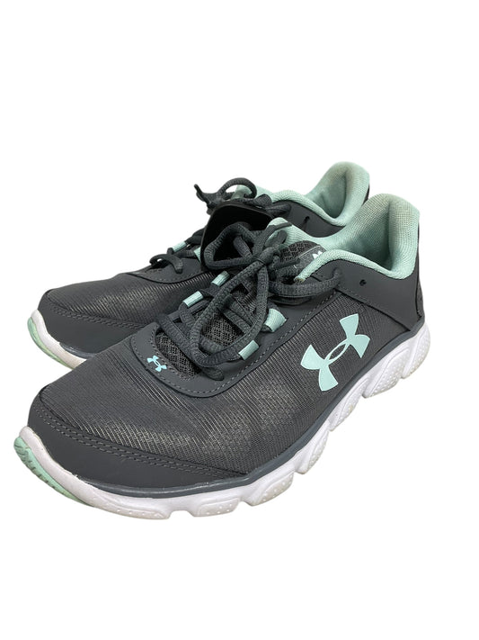 Shoes Athletic By Under Armour In Grey, Size: 8.5