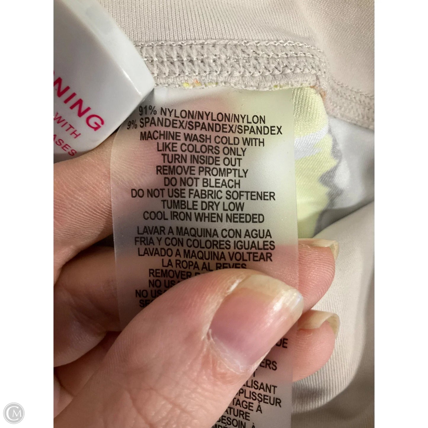 Athletic Shorts By Calvin Klein In Multi-colored, Size: M