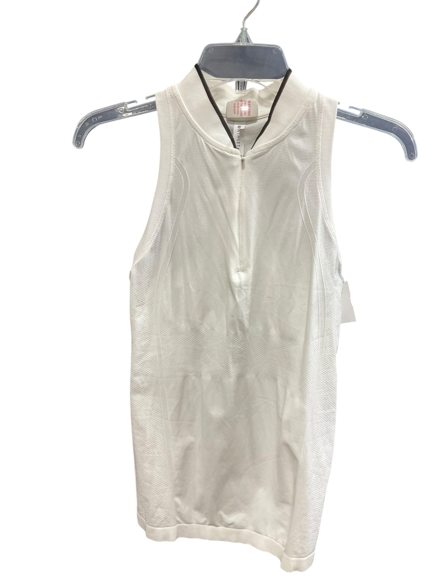 Athletic Tank Top By Athleta In White, Size: S