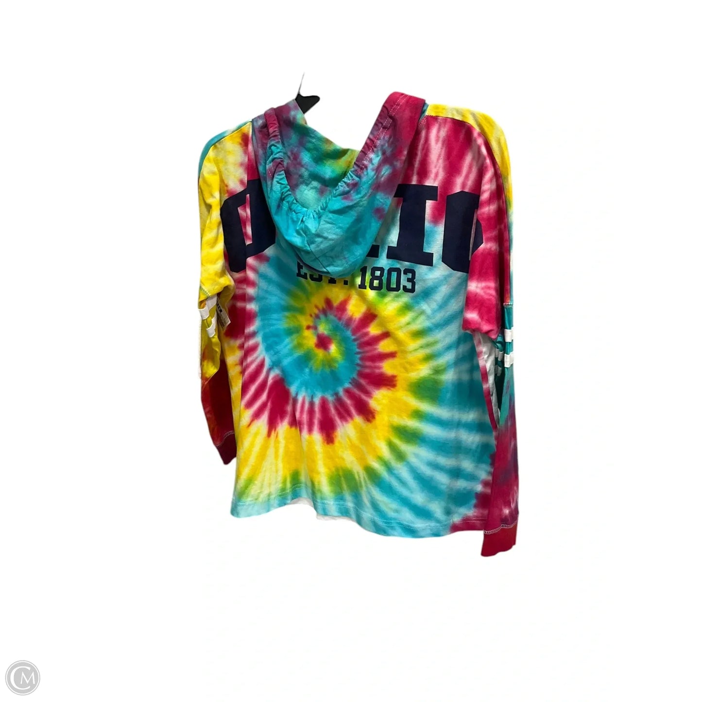 Top Long Sleeve Basic By Clothes Mentor In Tie Dye Print, Size: S
