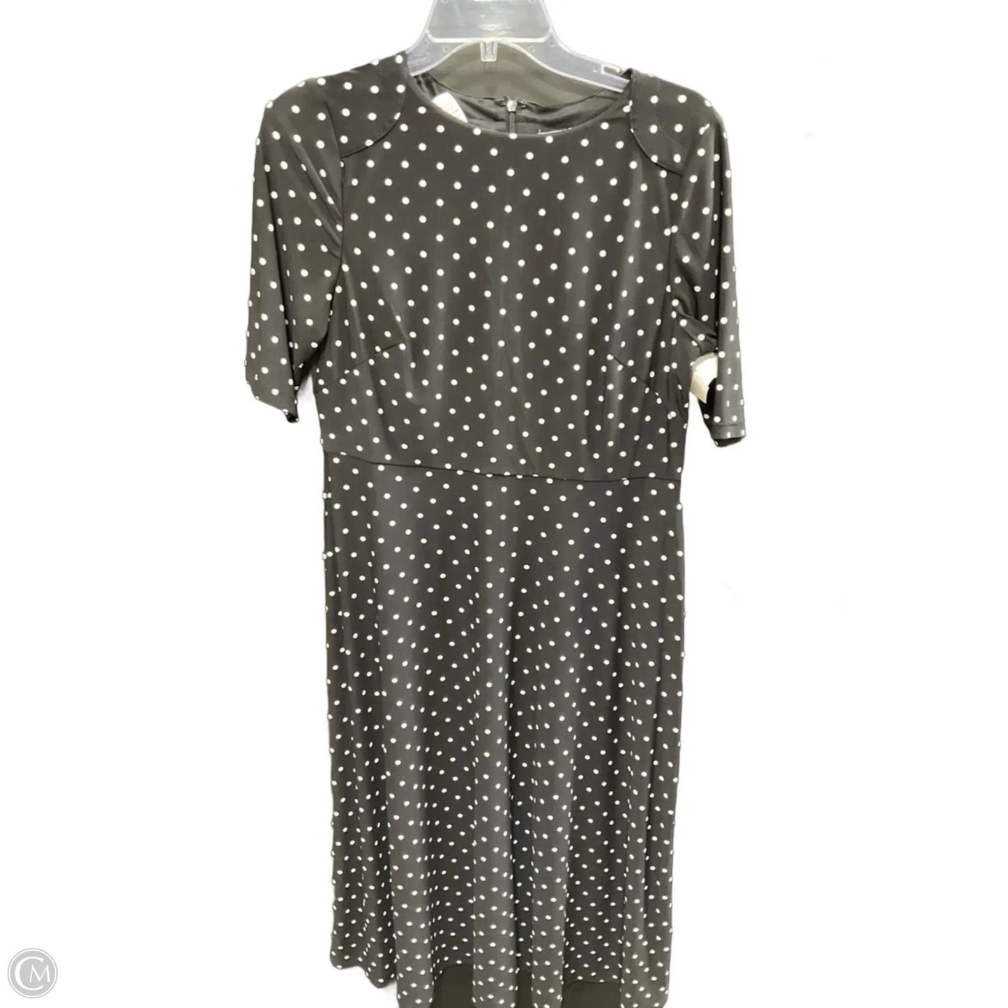 Dress Casual Short By Anne Klein In Polkadot Pattern, Size: 8