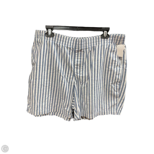 Shorts By Lands End In Striped Pattern, Size: 16