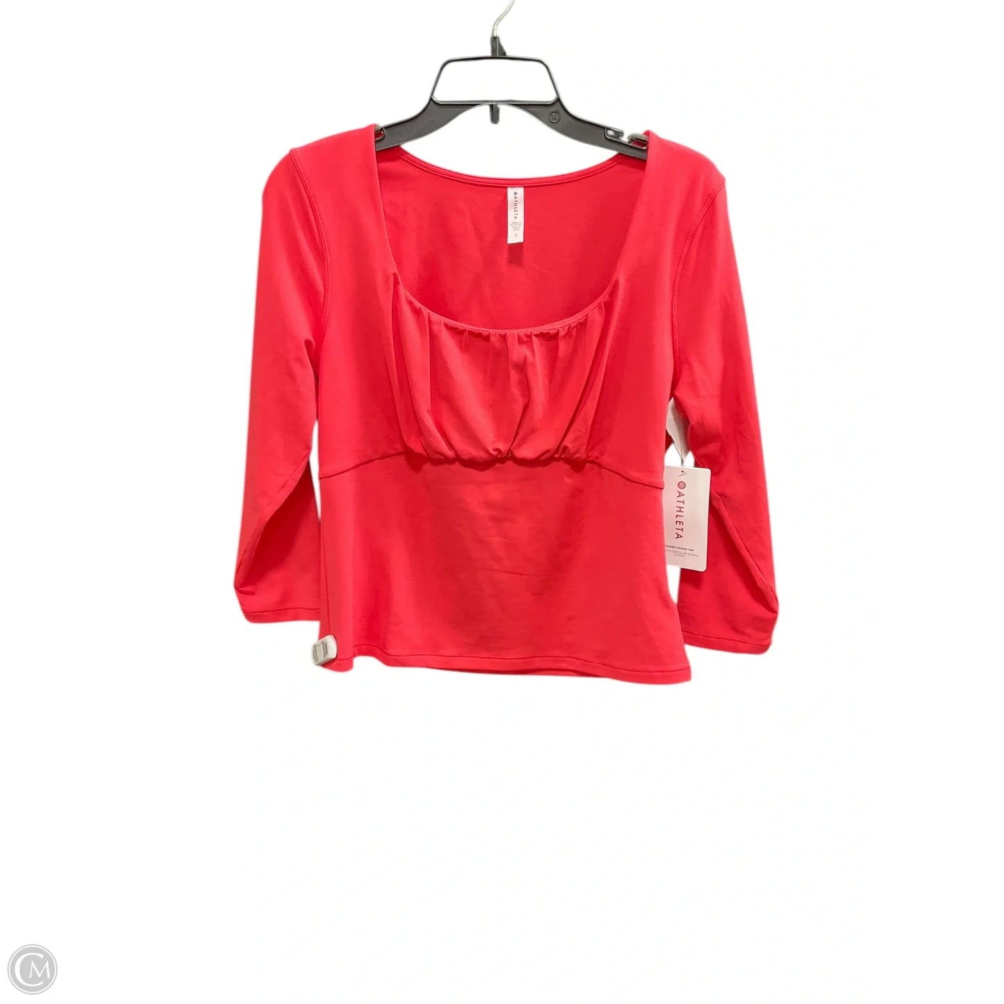 Top Long Sleeve Basic By Athleta In Orange