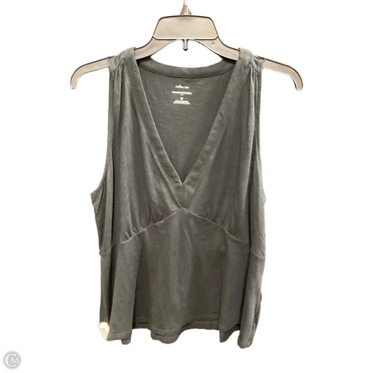 Top Sleeveless By Banana Republic In Black, Size: M