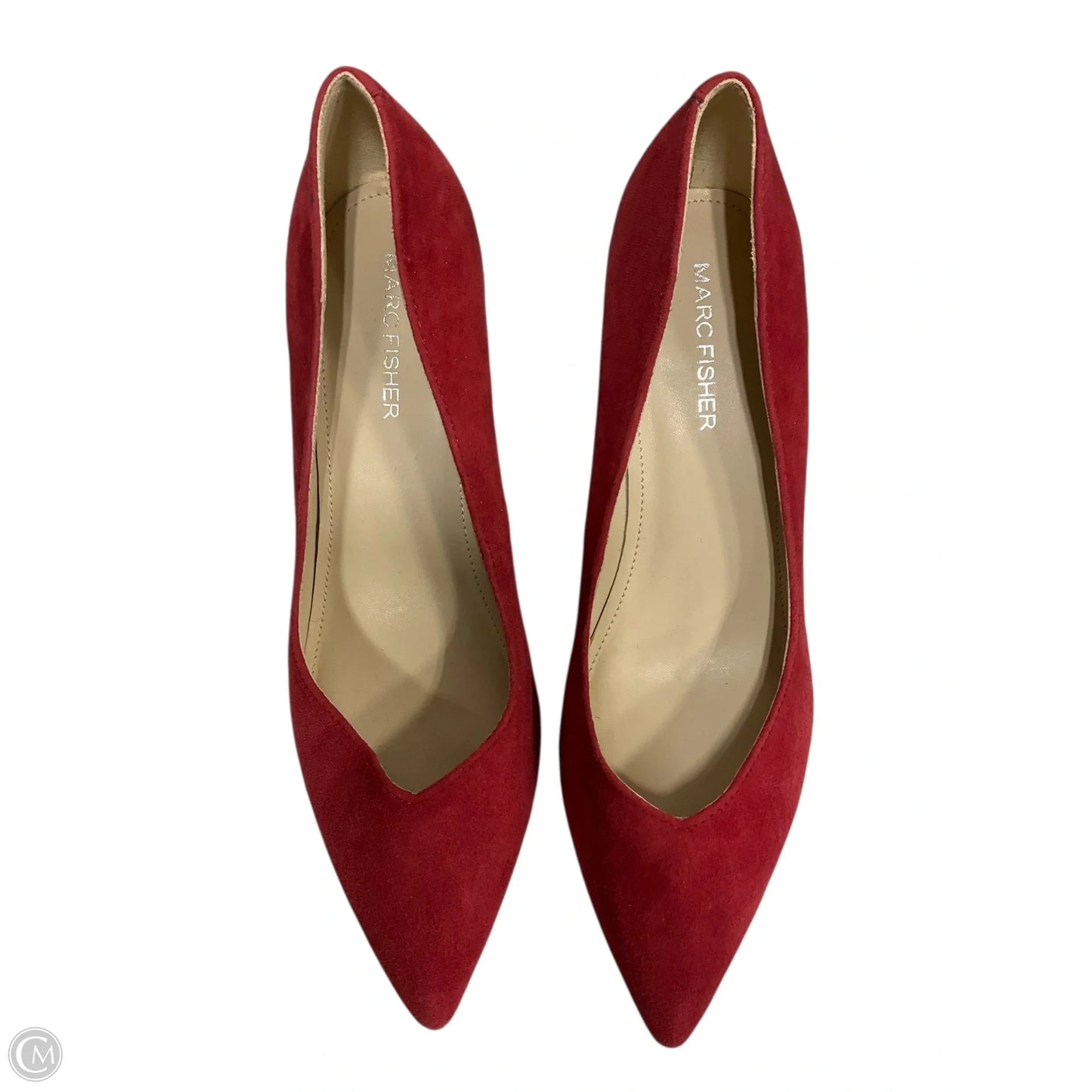 Shoes Heels Block By Marc Fisher In Red, Size: 7.5