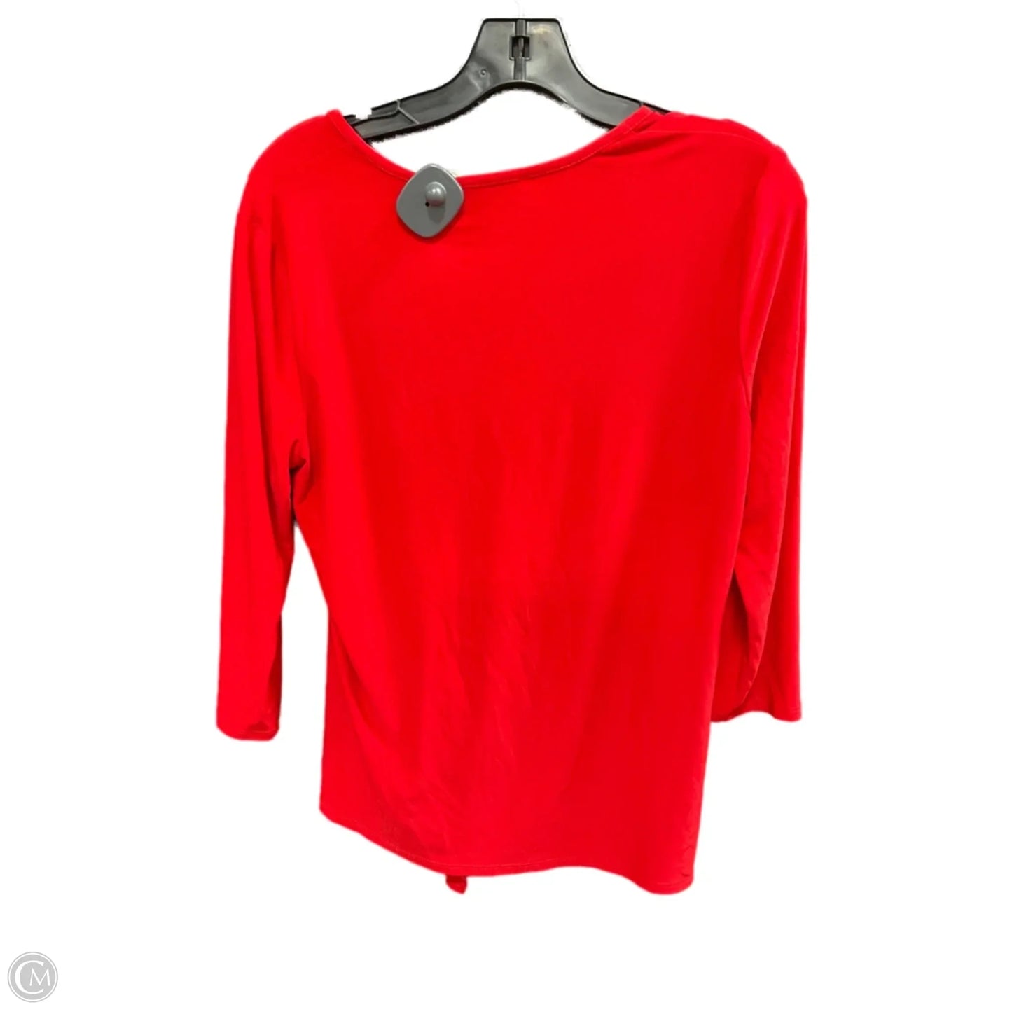 Top Long Sleeve By Joseph Ribkoff In Red, Size: 12