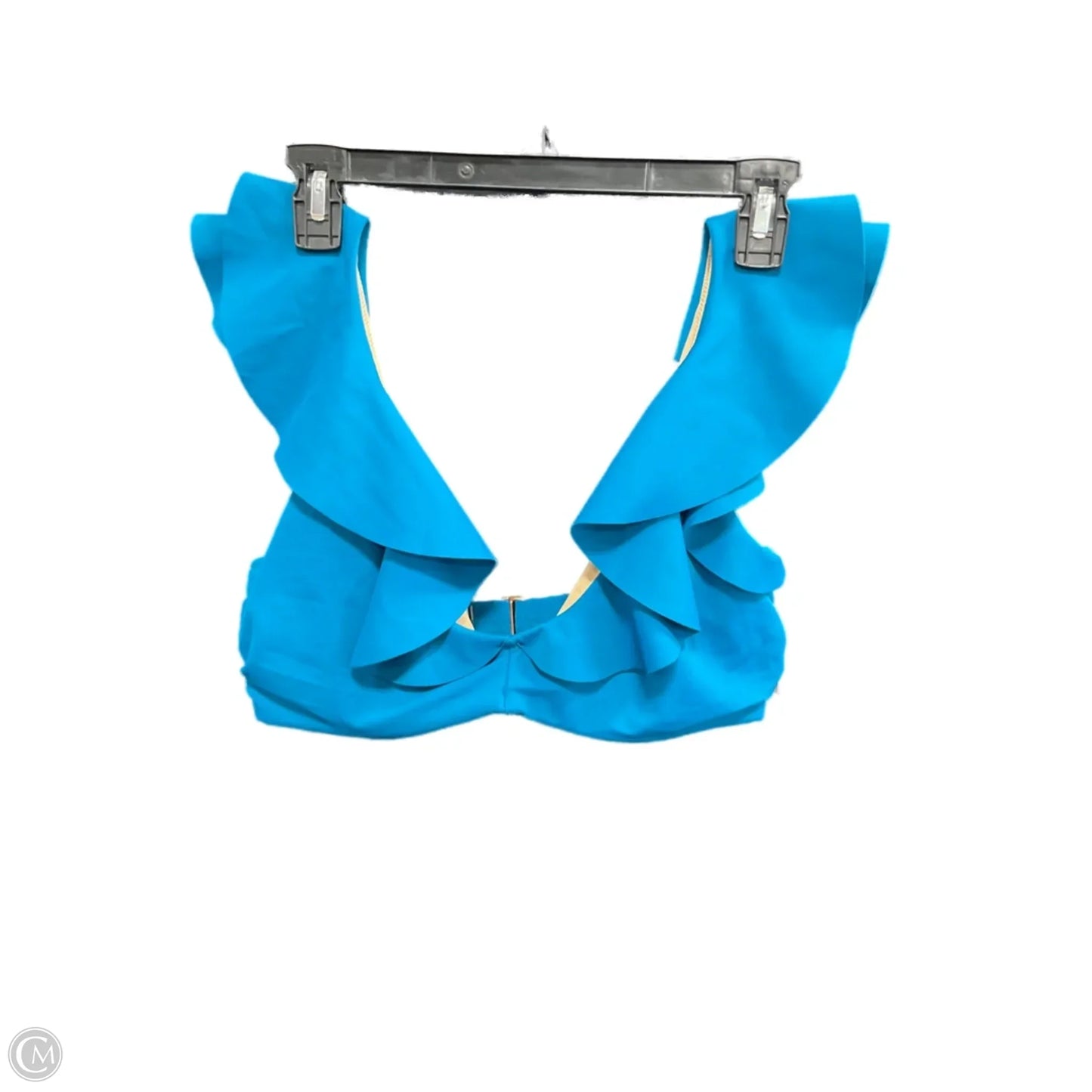 Swimsuit Top By Shade & Shore In Blue, Size: Xl