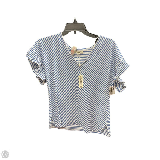 Top Sleeveless Basic By Max Studio In Striped Pattern, Size: S