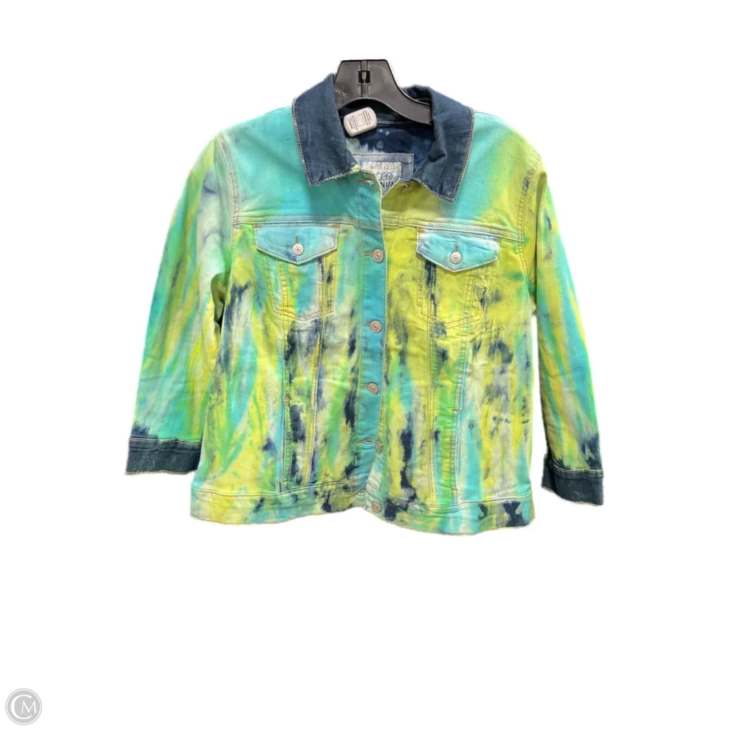 Jacket Denim By Logo In Multi-colored, Size: 6