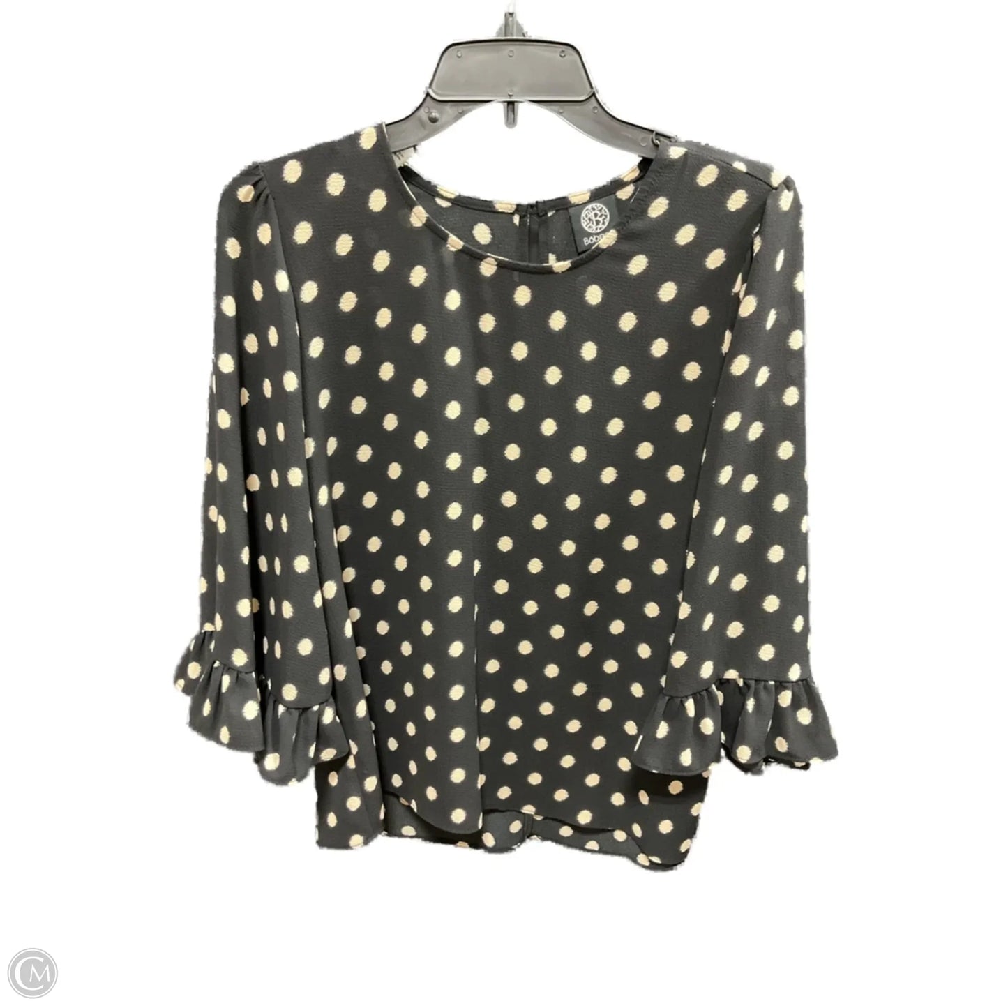 Top 3/4 Sleeve Basic By Bobeau In Purple, Size: S