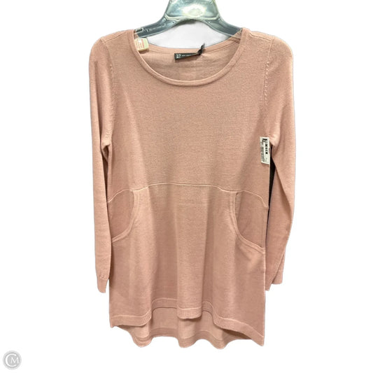 Tunic Long Sleeve By New York And Co In Pink, Size: Xs