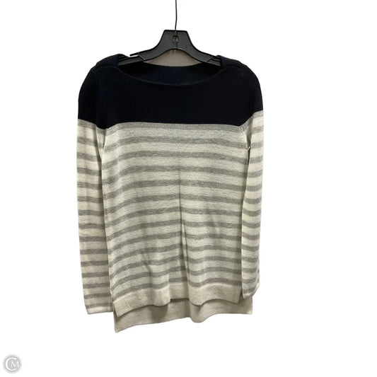 Sweater By Loft In Striped Pattern, Size: M