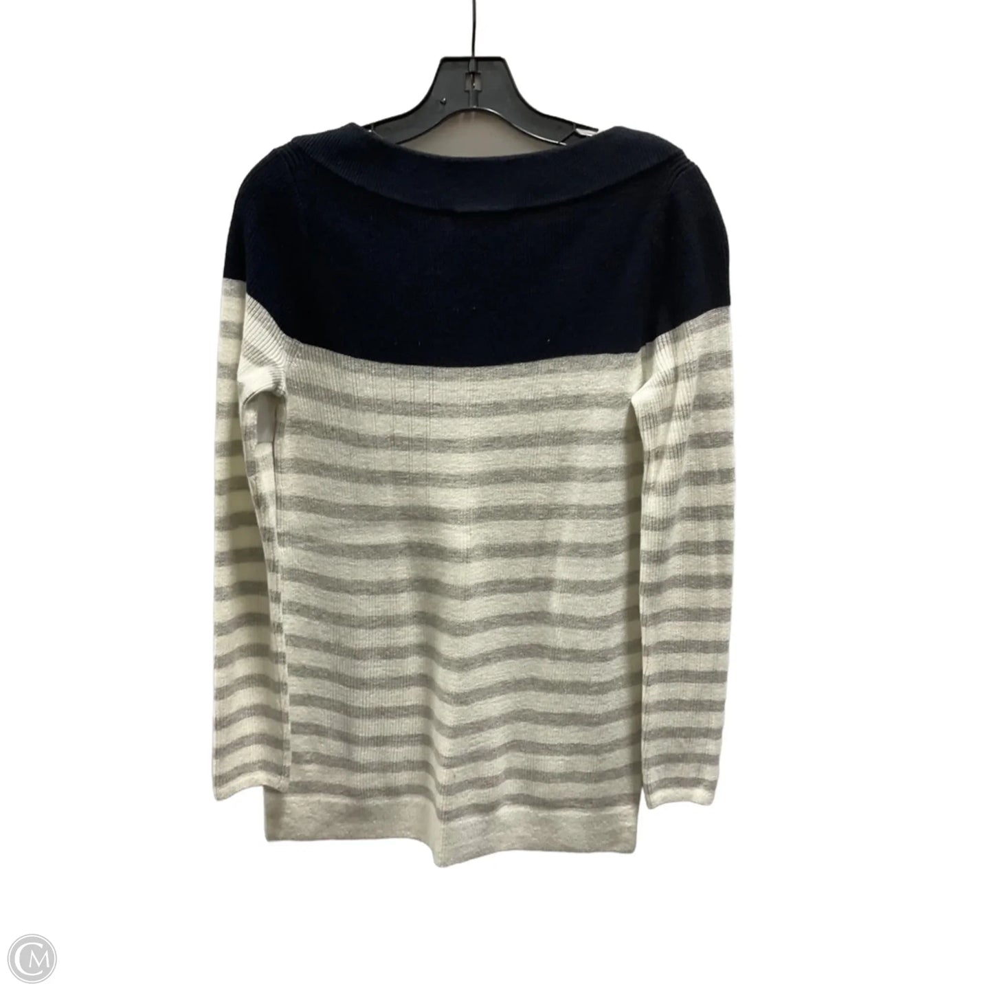 Sweater By Loft In Striped Pattern, Size: M