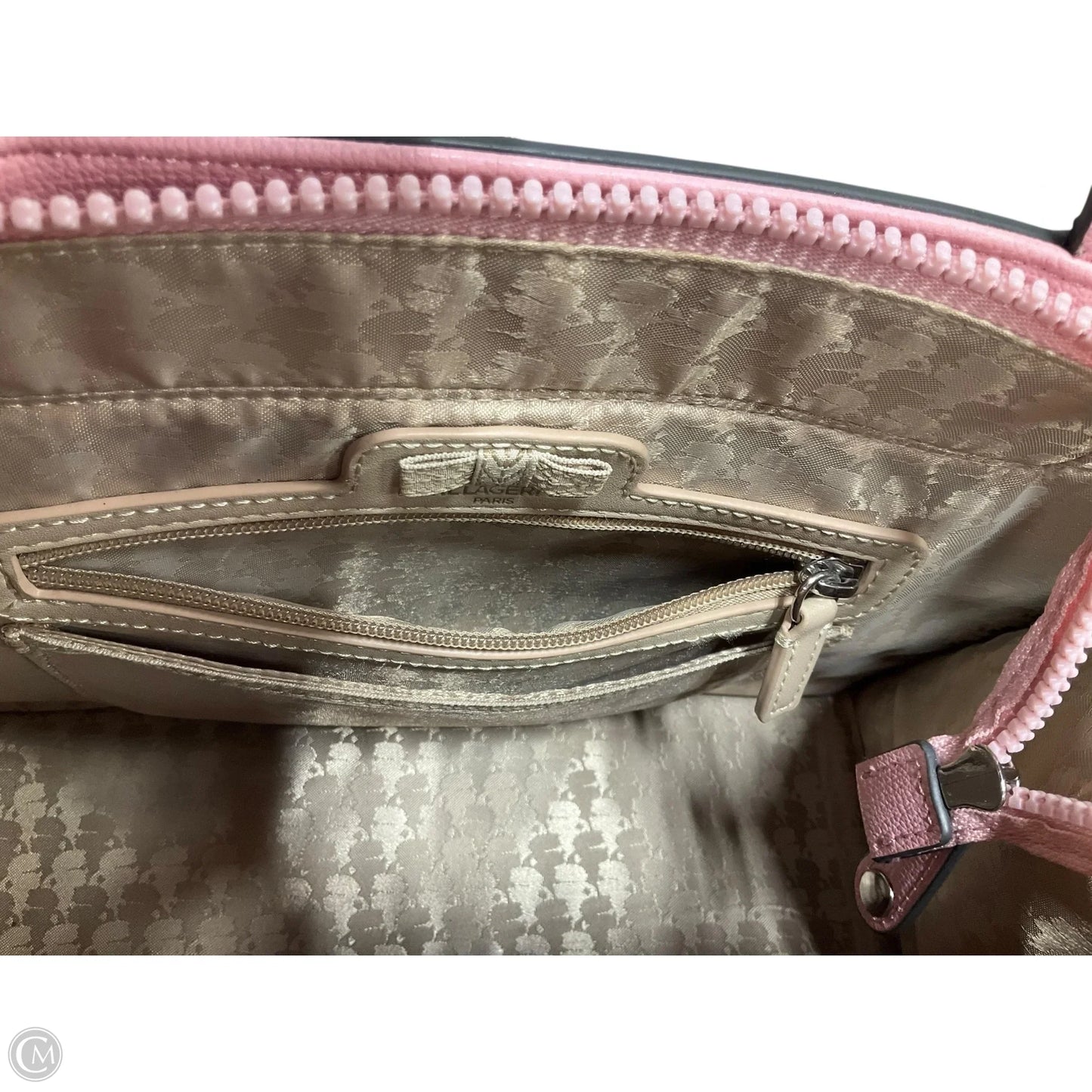 Handbag Designer By Karl Lagerfeld, Size: Medium