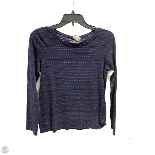 Top Long Sleeve By Talbots In Navy, Size: Xs